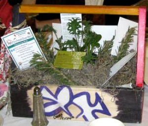 A series of garden boxes were created by students for the theme Cultivating Success